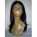 Hi Quality China Supplier Silky Straight Wave Silk Top Lace Wig (BAW-18")